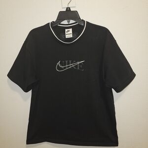 Nike Black Crewneck with White Accents